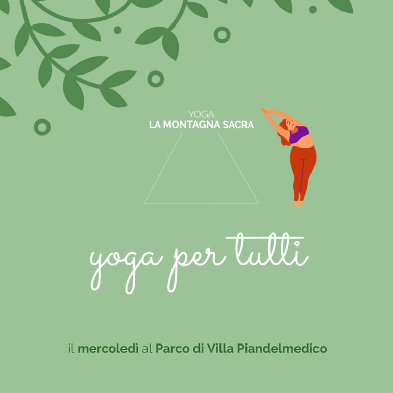 Yoga per tutti al Parco di Villa Piandelmedico